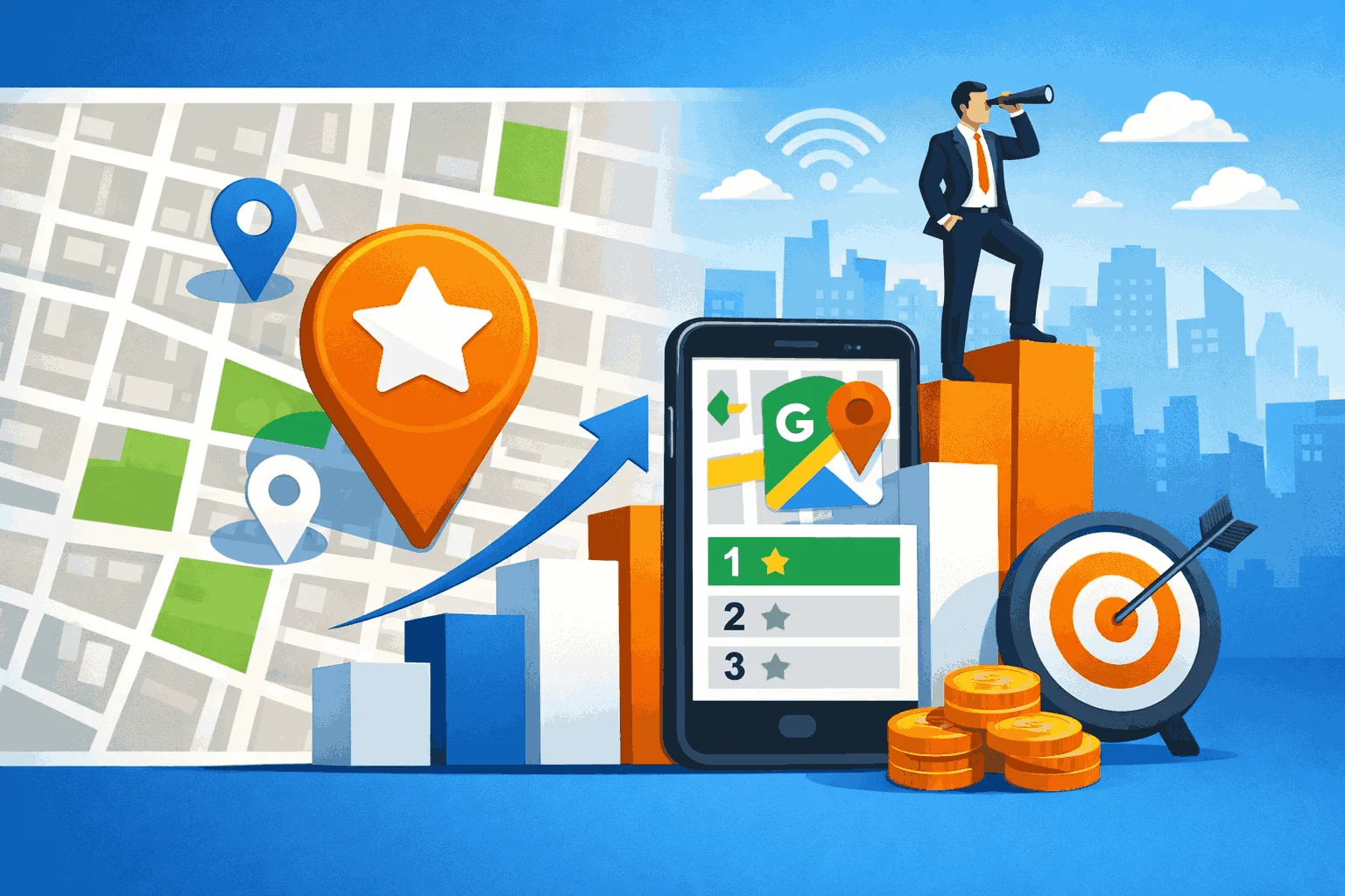 Yerel İşletmeler İçin Google Haritalarda 1. Sıraya Çıkma Rehberi